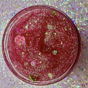 Pink Palm Glitter Gel